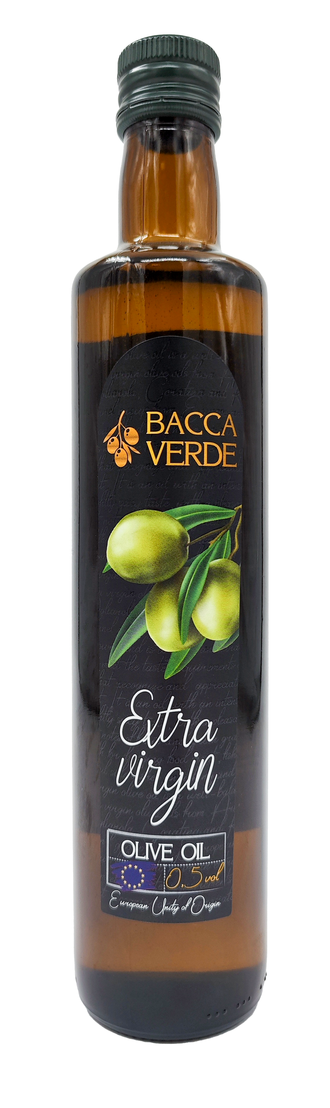 Extra virgin olive oil BACCA VERDE, 500 ml