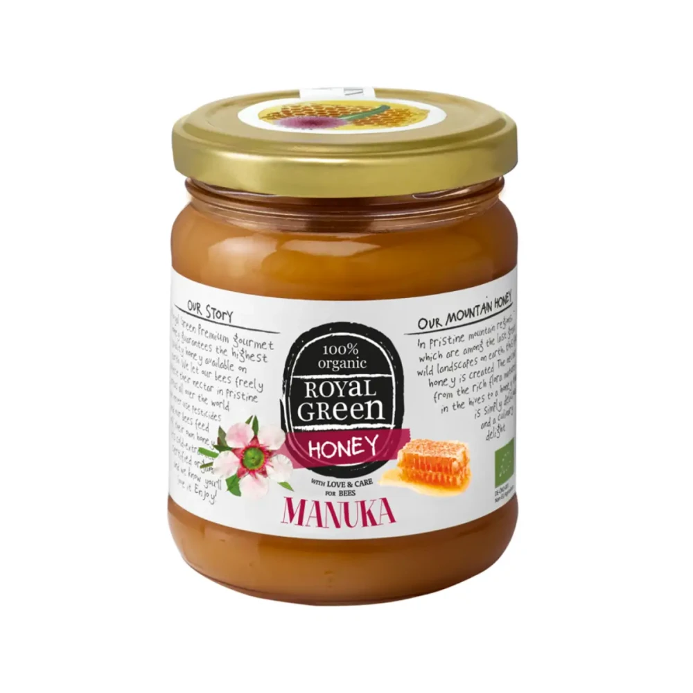 Medus MANUKA MGO200+, ekologiškas