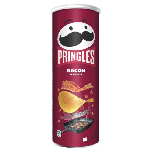 Snack PRINGLES BACON, 165g.