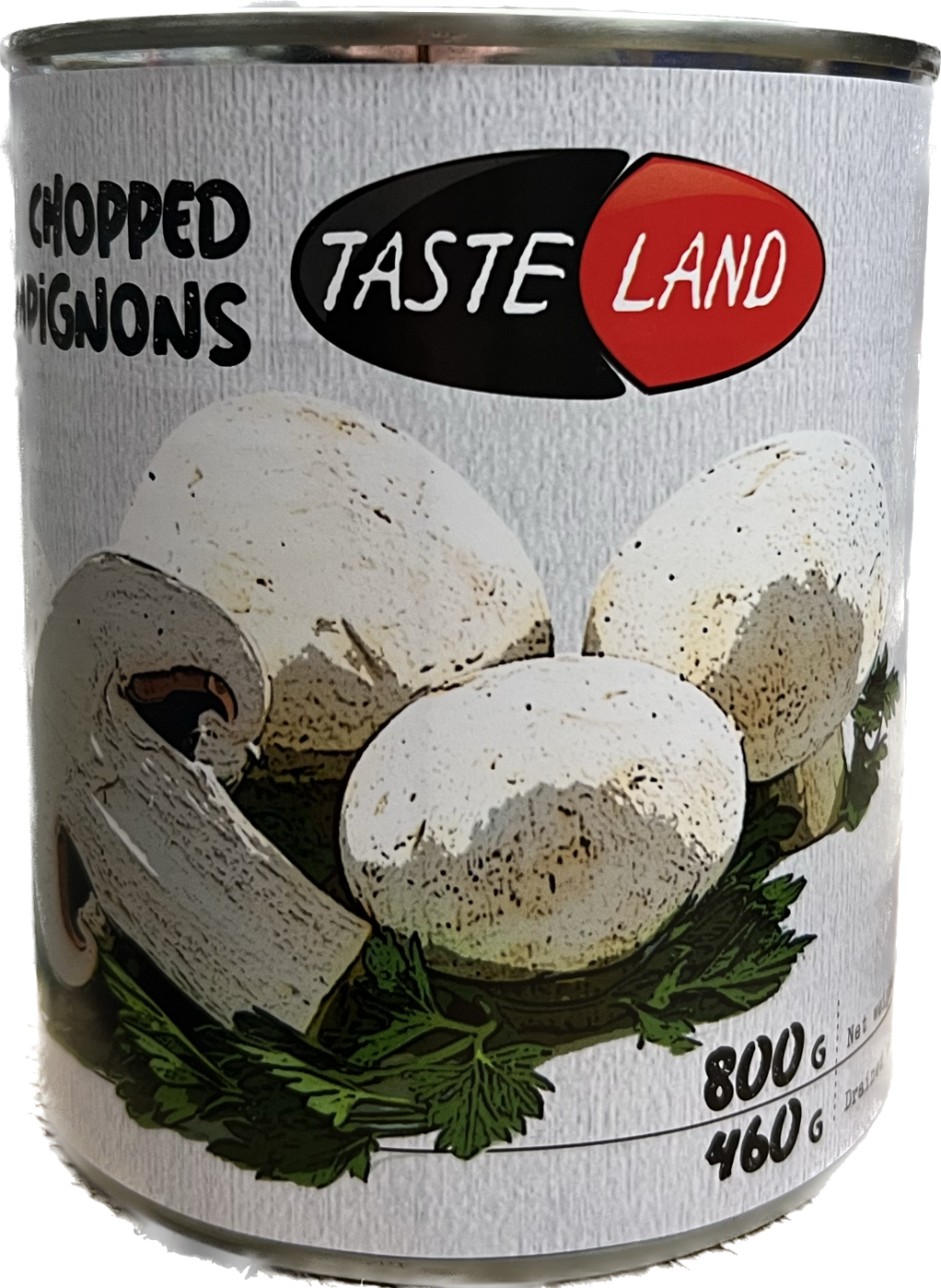 Champignons  TASTE LAND, strip, 800/460 g