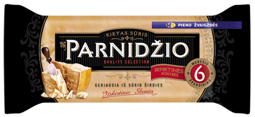 Hard cheese PARNIDŽIO, 40%, 6 months, 200 g