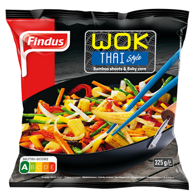 Frozen vegetables FINDUS WokThai Style, 325g