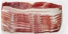 Cold smoked pork belly, sliced