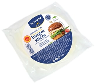 Cheese ALAMBRA Halloumi, for hamburgers, 200 g