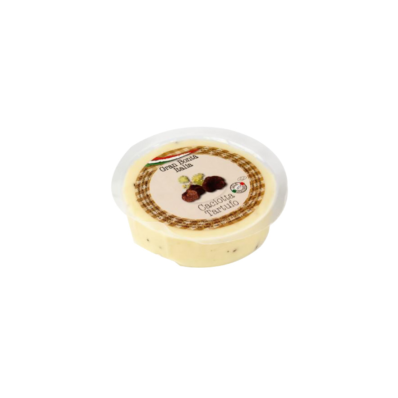 Cow's cheesse CACIOTTA, with truffle, RSM 42%, 200g