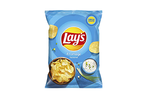 Grietinės skonio bulvių traškučiai LAY'S 200g