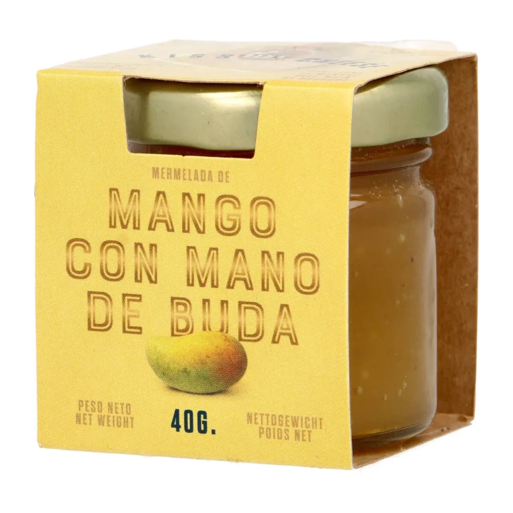 Mango jam with Buddha's hand fruits
