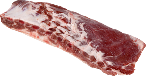 Frozen pork ribs 8 cm, ~10 kg