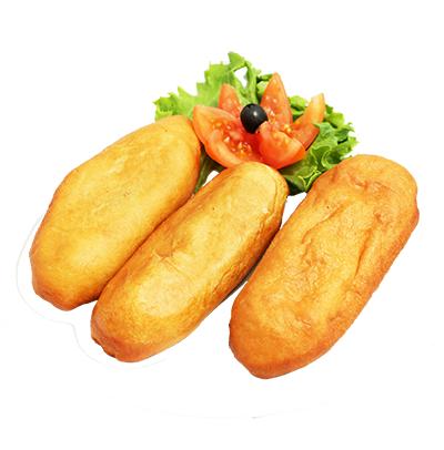 Mielinė spurga su mėsos įdaru, 85 g