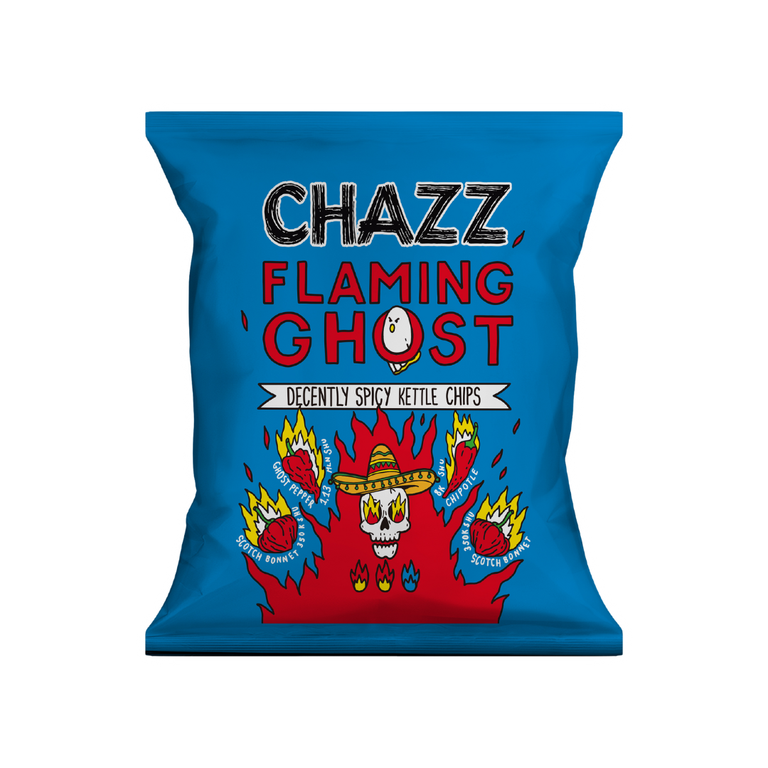 Potato chips CHAZZ with Ghost pepper, 50 g