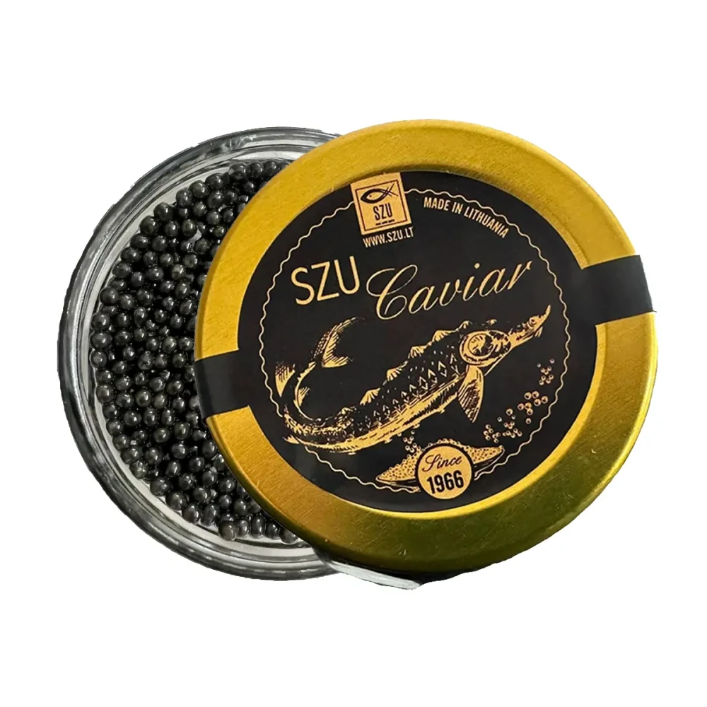 Sibirinių erškėtų ikrai juodieji