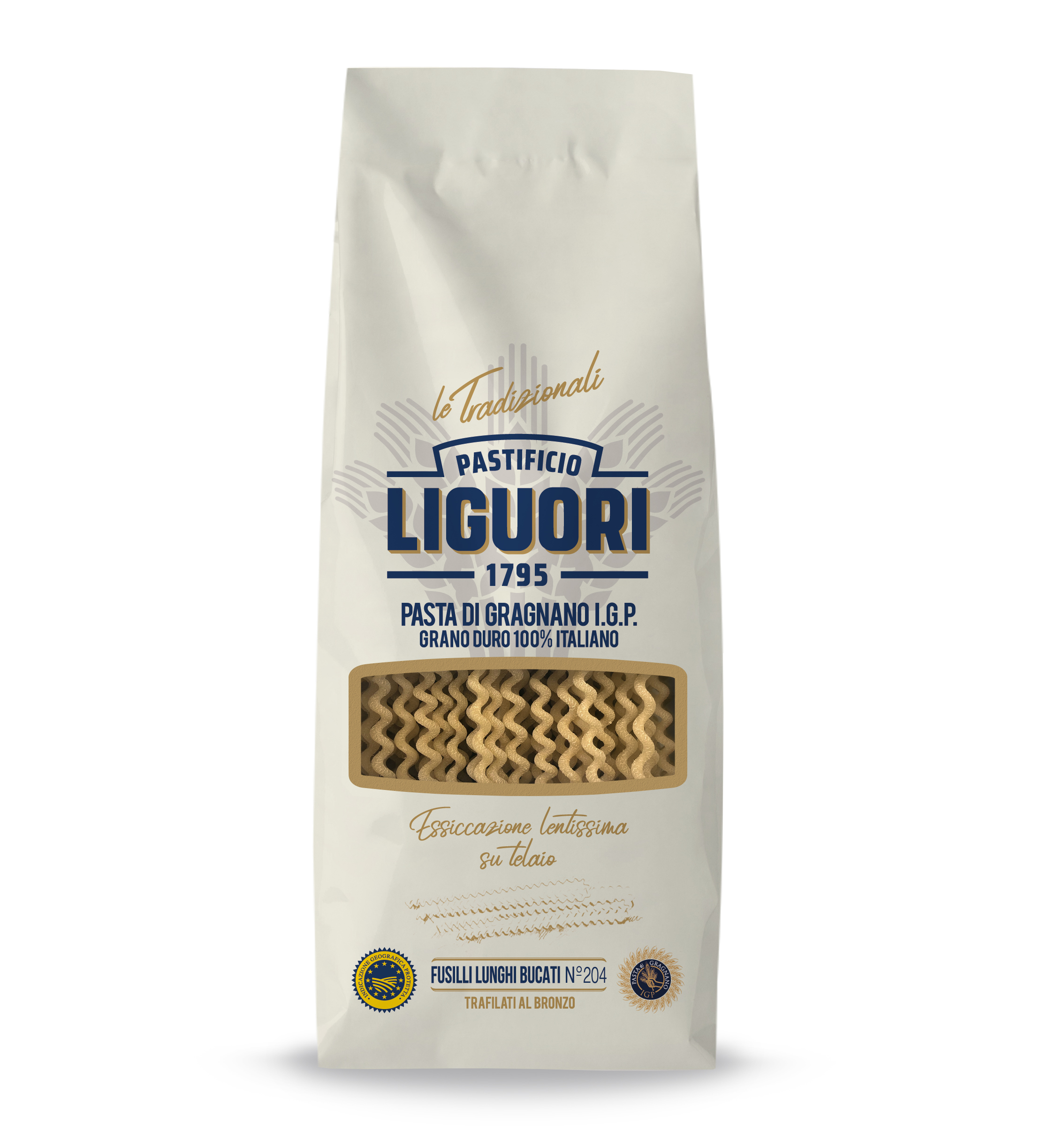 Pasta LIGUORI, Fusilli, Nr. 204, 500 g