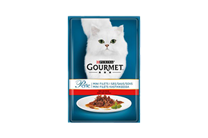 Konservai katėms su jautiena GOURMET PERLE 85g