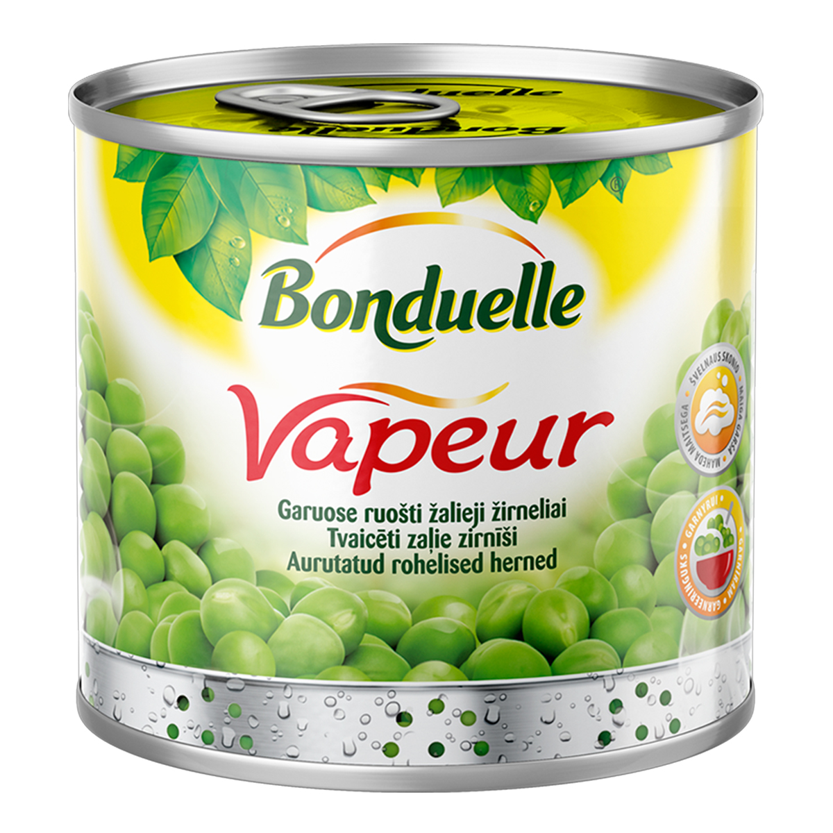 Steamed peas BONDUELLE Vapeur, 305 g