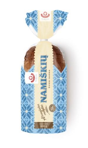 Light wheat bread NAMISKIU, sliced, 600 g