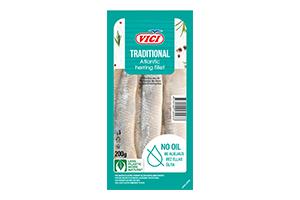 Silkių filė  be aliejaus VIČI, 200g