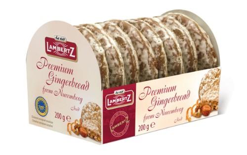 Meduoliai LAMBERTZ su glajumi, 200 g