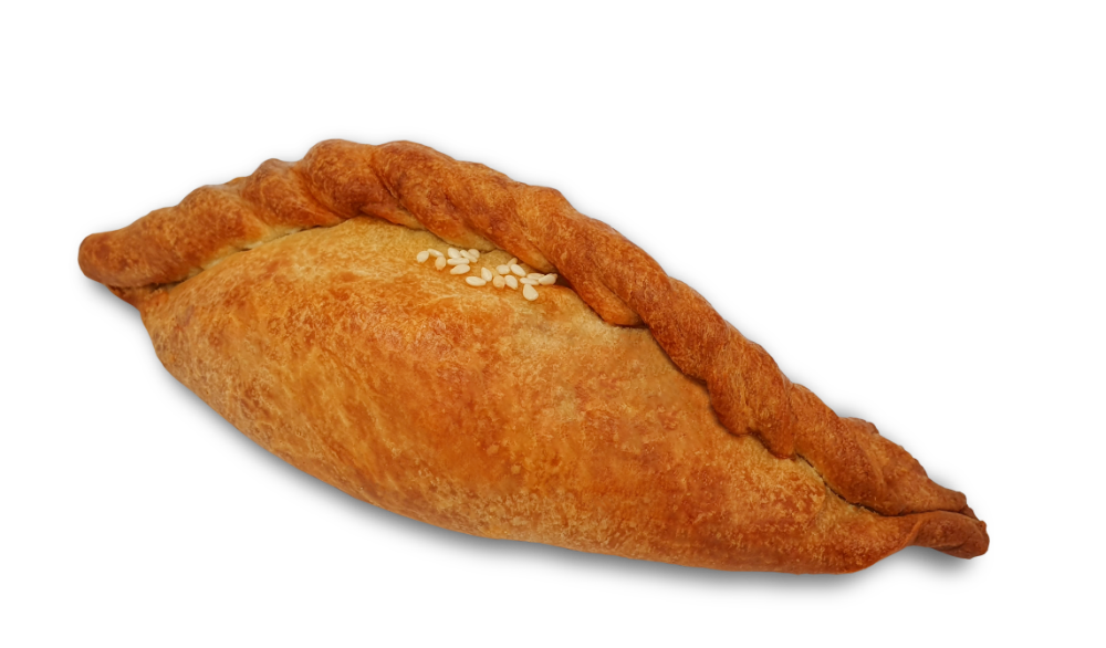 Frozen kibin with chicken, ham and cheese, mushrooms filling,120g x 10 vnt