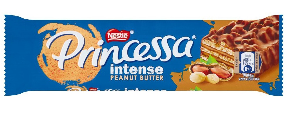 Intense PRINCESSA Peanut Butter 31g