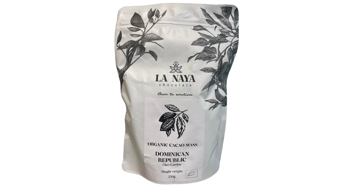Cocoa mass from the Dominican Republic, organic