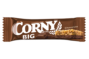 Šokolado skonio javainis CORNY BIG, 50 g