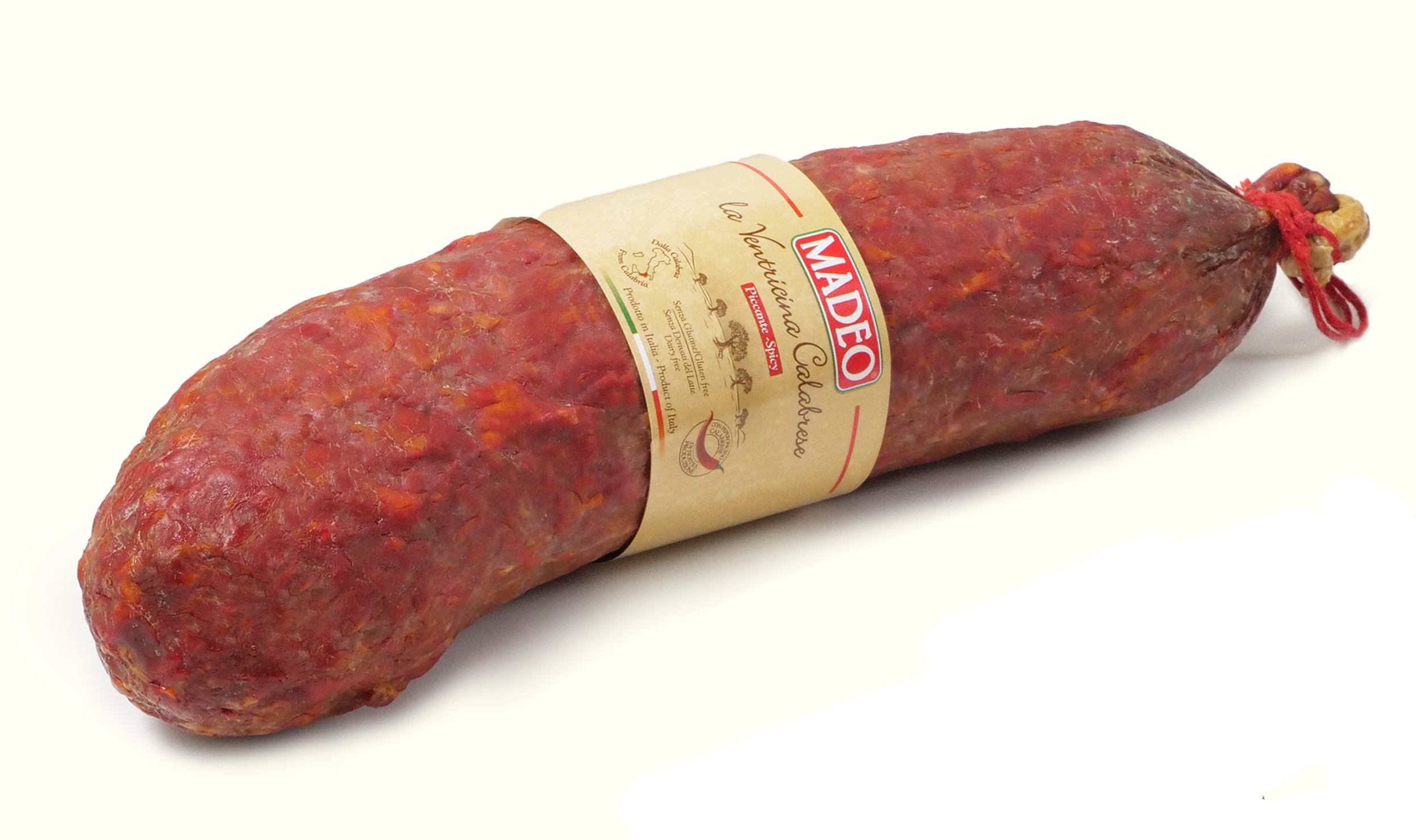 Dried sausage MADEO Ventricina Calabrese, spicy, ~1,8 kg