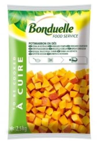 Pumpkin cubes BONDUELLE, 2.5 kg