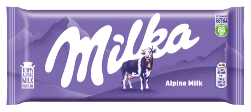Šokoladas MILKA Alpine Milk, 100g