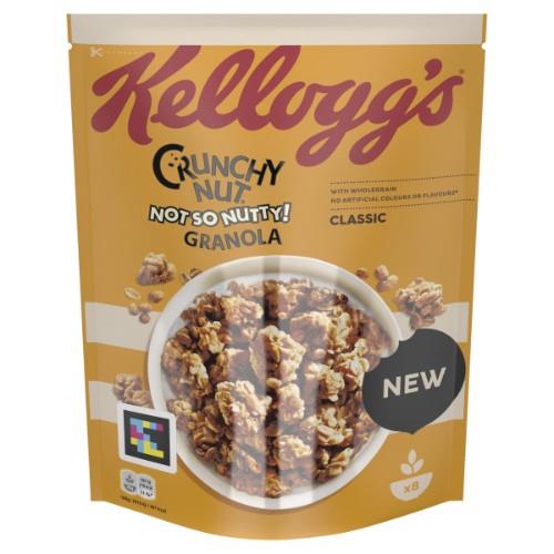 Cereals KELLOGG'S Crunchy Nut Granola Classic, 380 g