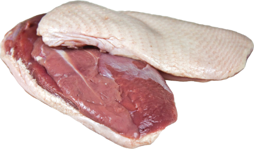 Frozen duck fillet with skin 2x 200-250 g, kg