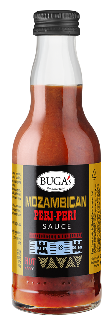 Mozambique Peri-Peri sauce BUGA's, 220 gg