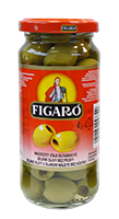 FIGARO green pitted olives, 240 g