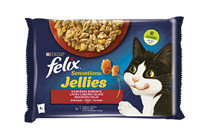 Mėsos konservai katėms su padažu FELIX F