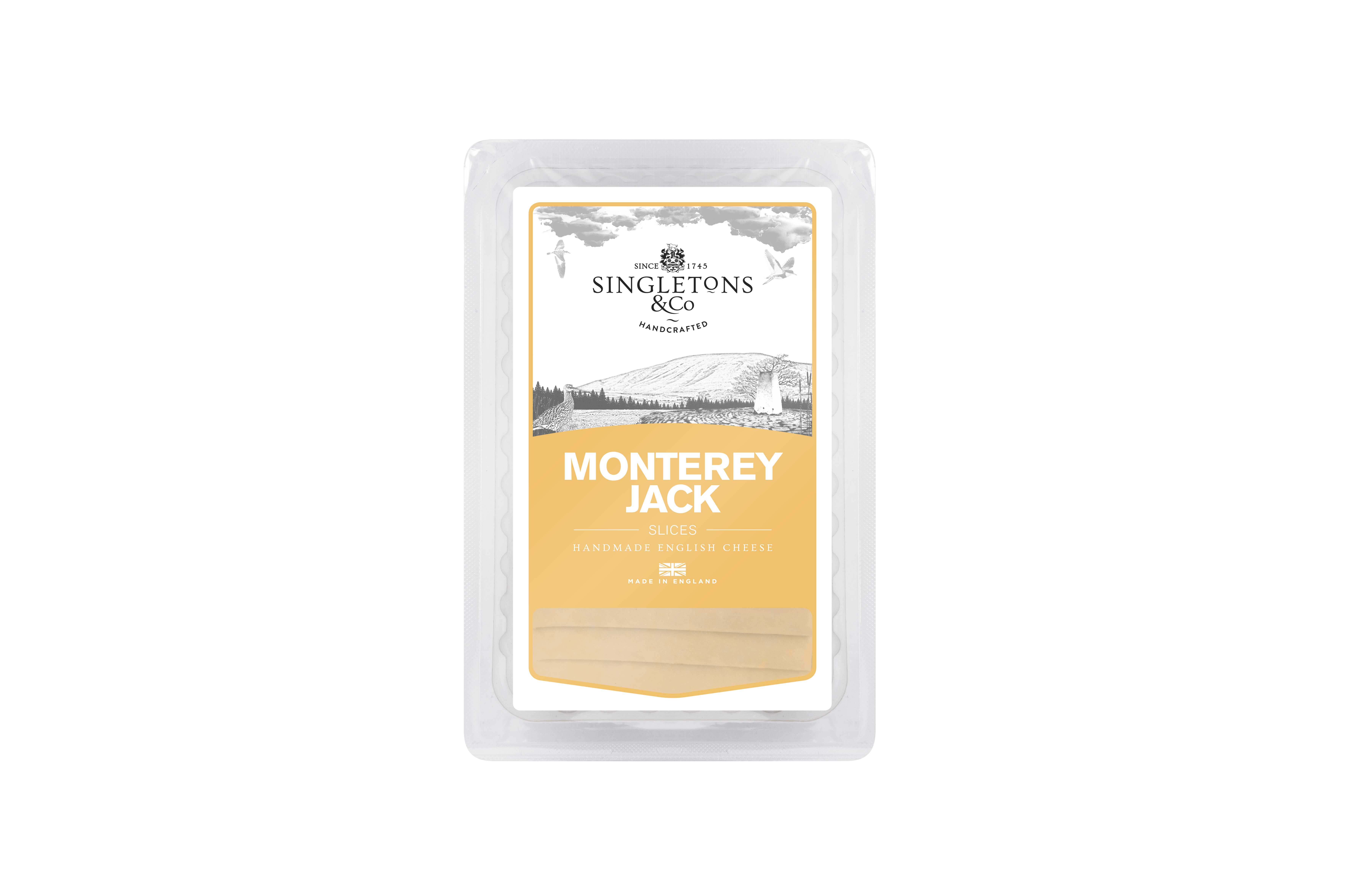 Cheese Monterey Jack, sliced, 150 g