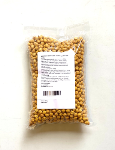 Chickpeas ROUNDOOZE onion and cream flavor, 1 kg