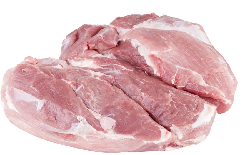Chilled pork shoulder, boneless rindless, kg
