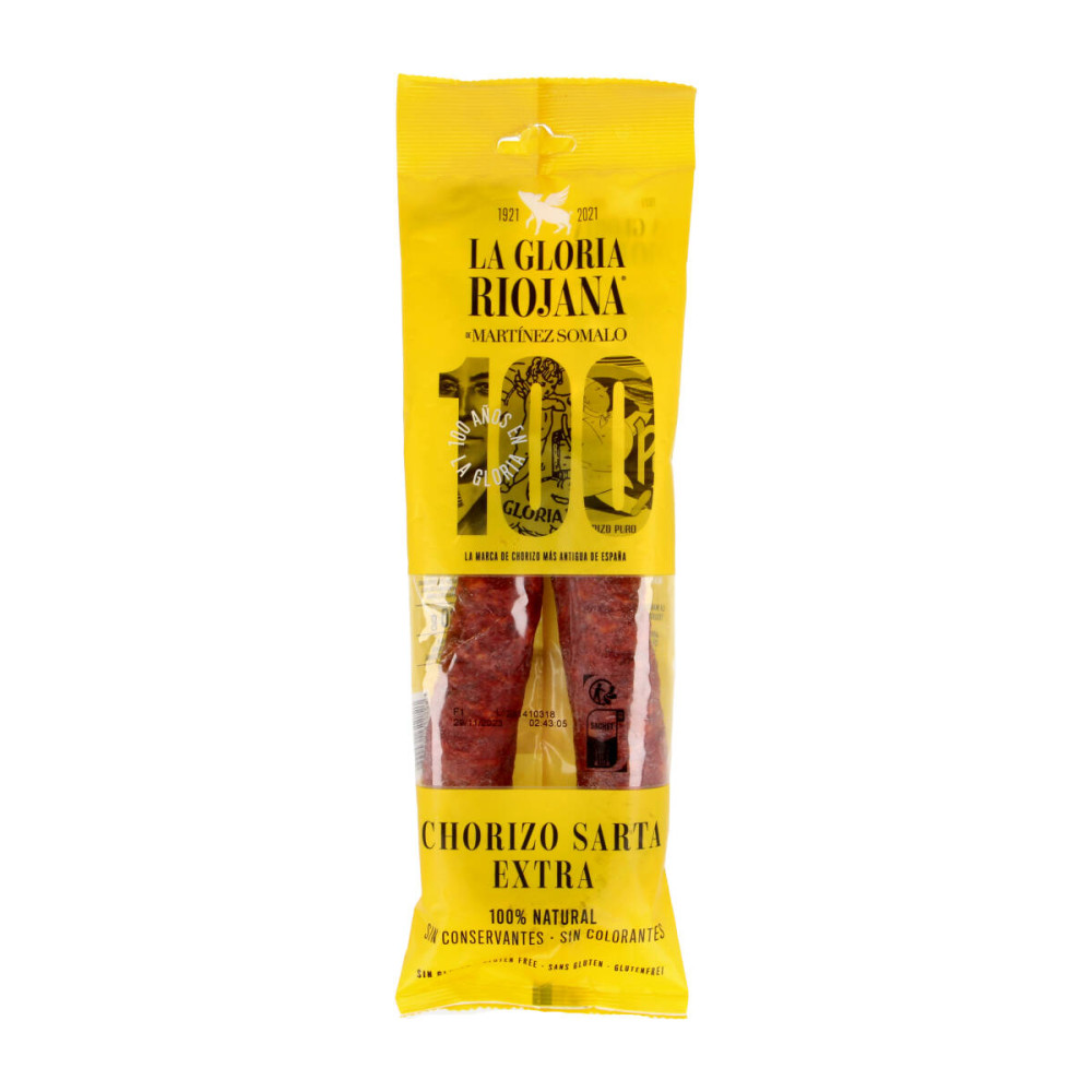 Cured sausage CHORIZO SARTA EXTRA 100% NATURAL
