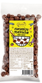 Kukurūzų trašučiai RŪTA, su karamele, 150 g