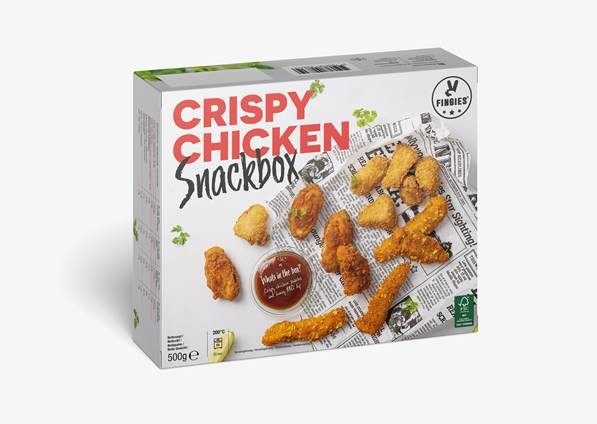 Šaldytas amerikietiškas vištienos užkandžių rinkinys  FINGIES, 500 g