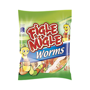Gummies FIGLE MIGLE Worms, 80 g
