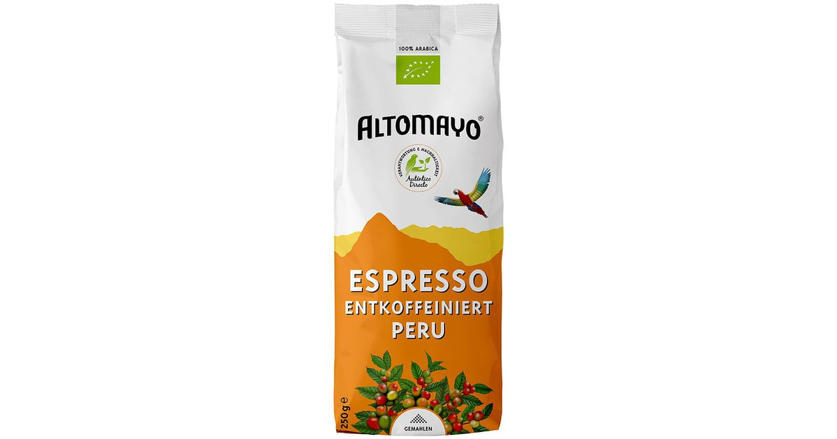 Malta coffee 'Organic espresso' decaffeinated, organic