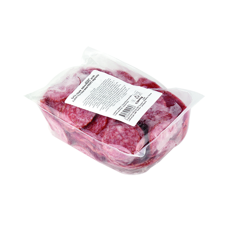 Šaltai rūkyta dešra PROFI, griežinėliai,  I r., ~ 500 g