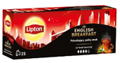 Black tea, LIPTON, English Breakfast, 25 pcs.