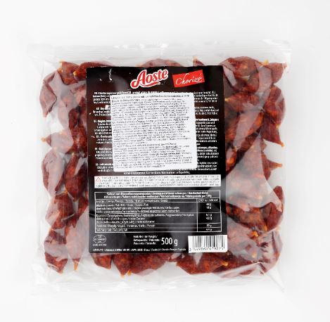 Dried pork sausages AOSTE bites Spicy, 500g