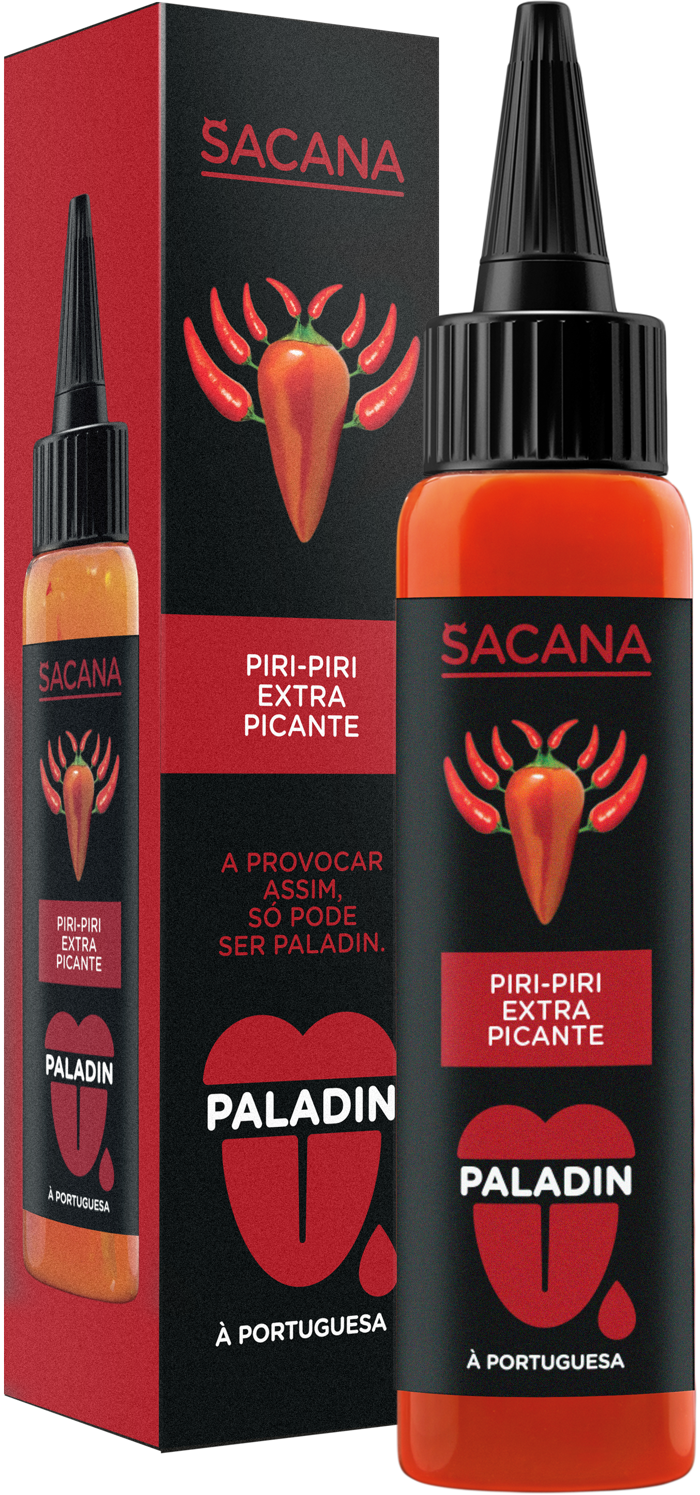 Piripiri extra hot sauce PALADIN, 75 ml