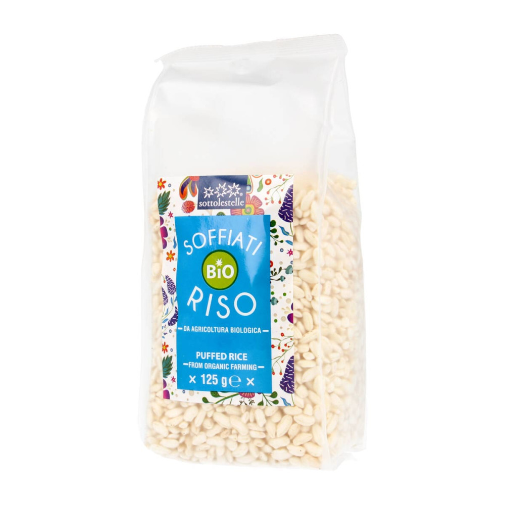 Puffed rice, organic