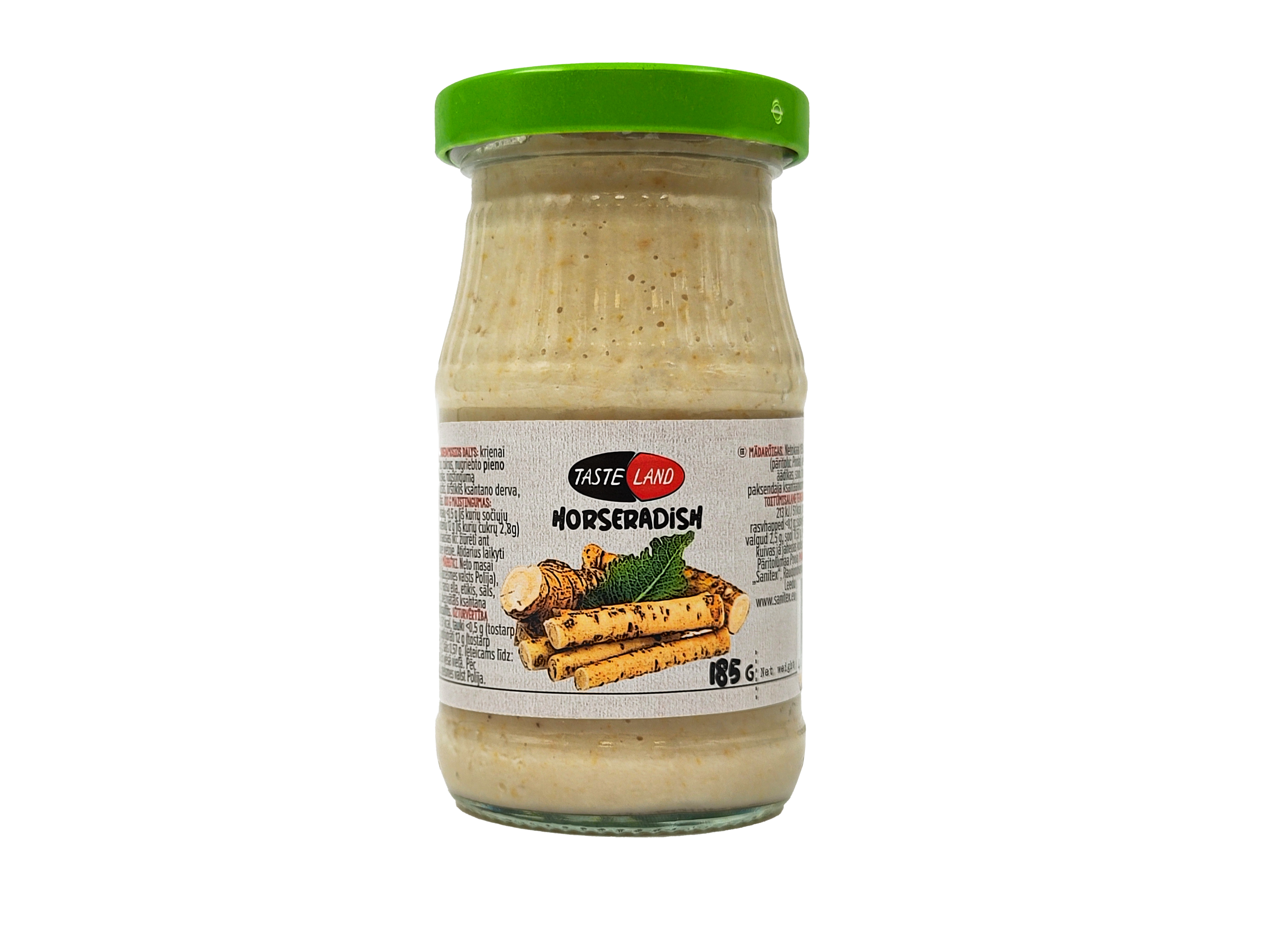 Horseradish TASTE LAND, white, 185 g