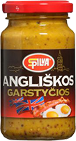 Angliškos grūdėtos garstyčios SPILVA, 200 g