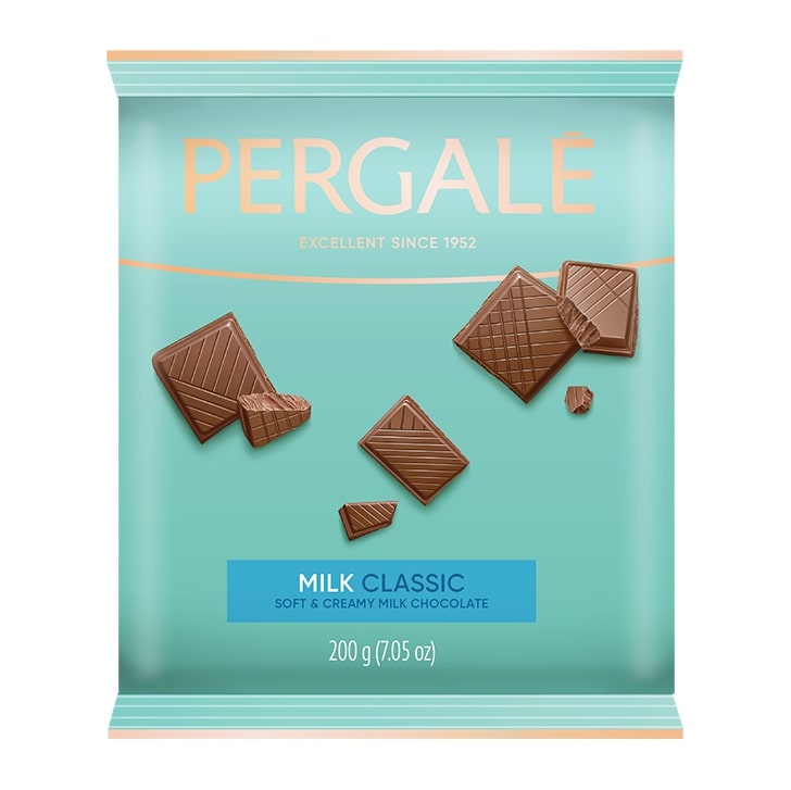 Milk chocolate PERGALĖ, 200 g