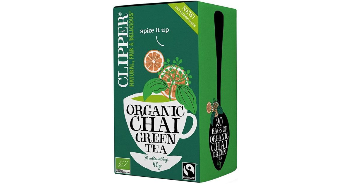 Žalioji arbata su chai prieskoniais, ekologiška